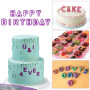 Alphabet Nombre Fondant Cutter