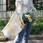 Coton Naturel Portable Sac a Provis