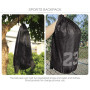 Hunphy Sac de Basket-Ball, Sac à Cordon de Football, Sac à Dos en Maille Filet, Sac à Dos en Maille Polyvalent avec Sangle Régla
