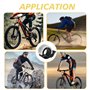 Cloche, Sonnette de Vélo en Alliage D'aluminium VTT Alarme de Sécurité Vélo Guidon Bell, Anneau Vélo Klaxon Accessoires Super So