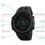 RSVOM Montre numérique de Sport pour Homme - 50M imperméables, Militaire Montres Bracelet pour Homme à Grand Visage Noir avec Al