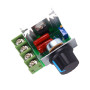 FTVOGUE 2000W AC Moteur Régulateur de Vitesse 50-220V 25A Régulateur de Tension Réglable Gradateur Électronique Thermostat Gouve