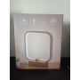 Lampe de table LED en bois, 3 couleurs de température, veilleuse de chambre à coucher, éclairage LED à intensité variable, petit