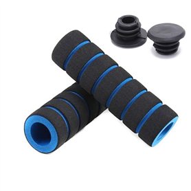 IKAAR 1 paire de poignées universelles de guidon de vélo 20 mm en mousse antidérapante