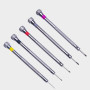 Lot de 5 tournevis de précision pour horloger - Lame réversible - Pour réparation de montres, lunettes, bijoux
