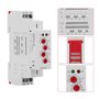 Yanmis Relais Temporisé, AC 220V GRT8-S2 Relais de Minuterie de Cycle Asymétrique Rail DIN 35mm on/Off Répétition du Temps de Cy