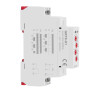 Yanmis Relais Temporisé, AC 220V GRT8-S2 Relais de Minuterie de Cycle Asymétrique Rail DIN 35mm on/Off Répétition du Temps de Cy