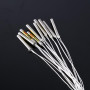 10pcs PT100 Sonde de Capteur Etanche pour Régulateur de Température Capteur de Température Numérique 4 x 30mm x 50cm