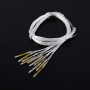 10pcs PT100 Sonde de Capteur Etanche pour Régulateur de Température Capteur de Température Numérique 4 x 30mm x 50cm