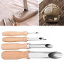 Outils de Poterie d'Argile 4 pcs Circulaire Trou Rond Poterie Argile Cutters Poterie Argile Céramique Outils pour la Modélisatio