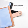 Skyzone Portefeuille de Cartes pour Hommes et Femmes, 2 pièces Porte Carte en Cuir PU Souple Portefeuilles à Poche Mince Porte-C