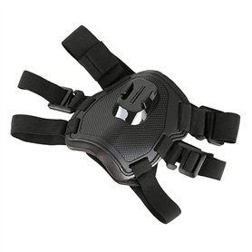 DUTTY Harnais réglable pour caméra d'action pour chien GoPro Hero 7 6 5 4 Xiaoyi Sports Cam Sangle de poitrine