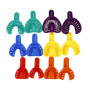 Mike Plateau d'Impression Dentaire Plastique Nouveaux 6 Tailles Autoclavable pour Adulte/Enfant