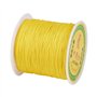 Cheriswelry Cordon en nylon de soie tressé Pour enfilage