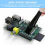 QINERSAW 4 PCS Brosses de Nettoyage Clavier Brosse de Nettoyage Antistatique Brosses en Nylon Kit de Nettoyage de la Poussière p