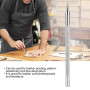 Stylo de Positionnement Traceur pour Cuir, Outil de Stylo de Marquage Scriber pour Cuir en Acier Inoxydable Bricolage Artisanat 