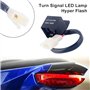 Keenso 2 Broches Relais de Clignotant Electronique à LED Automatique Universel 12V Flasher Relais Moto Clignotant IndicateuR