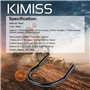 KIMISS Moto Siège Arrière Cadre de Boucle boucle Cerceau Montage de montage Accessoires sièges auto(230mm Tube courbé)
