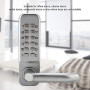 1-11 Chiffres Clavier Serrure De Porte Bouton Poussoir Serrure CodéE Pas De Puissance Combinaison Clé Bouton Serrure En Alliage 