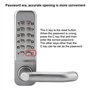 1-11 Chiffres Clavier Serrure De Porte Bouton Poussoir Serrure CodéE Pas De Puissance Combinaison Clé Bouton Serrure En Alliage 