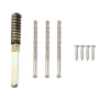 1-11 Chiffres Clavier Serrure De Porte Bouton Poussoir Serrure CodéE Pas De Puissance Combinaison Clé Bouton Serrure En Alliage 