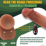 Vibrateur de dildo, 23cm Silence 8 télescope et 8 vibrations, 42 ℃ Femmes Grand Penis Anal Sextoysets für Realistischer G-Point 