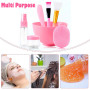 XUBX 10 en 1 Brosse de Masque Outils Set, Outil de Mélange Kit avec Bol Visage BRICOLAGE Soins de La Peau Mélange Bol Bâton Bros