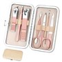 Set de manicure Femmes Coupe ongles Ensemble Kit d'ongles voyage Kits de pédicure de manicure Kit professionnel Cadeau de soins