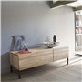 Cave à cigares Slege - En bois de cèdre espagnol - Avec humidificateur - Hygromètre - Séparateur - Couche unique - Cadeau pour h