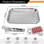 Paniers a Grillades BBQ Grille Panier Poêles à Gri