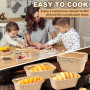Huucozn 100 PCS Moules à Gâteaux Papier Moule Papier Mini-Moules de Cuisson en Papier Muffin Moule Papier Cake Mini Plat de Cuis