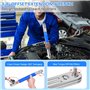 Huucozn Clé d'Extension Décalée 1/4", 3/8", 1/2" Clé à Douille à Rallonge Décalée Offset Extension Wrench Rallonge à Douille pou