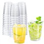 Huucozn 40 PCS Tasse de 220 ml Verre à Shot Plastiques Réutilisables Transparent Verre à Liqueur 220ml Verre Shooter Plastique R