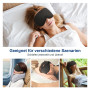 SURFOU Masque de Nuit, 3D Doux et Confortables Masque de Sommeil Adulte, Cache Yeux pour Dormir, Design de Pont de Nez Haut Slee