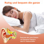 SURFOU Bouchon D'oreille pour Dormir 60 paires, Réduction de Bruit 38dB SNR, Réutilisables et Confortables, Idéal pour les Dorme