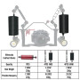 NiteScuba FAXS Jumbo Float Kit de flottaison sous-marine pour Ultralight / INON / Sea Arms