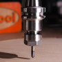 SpeTool Fraise à graver - Fraise à chanfreiner - Tige 6 mm - 60 degrés et 90 degrés V - Fraise à rainurer VHM 3 flûtes - Fraise 