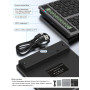 Rechargeable Pavé Numérique Bluetooth et Calculatrice 2 en 1 - Clavier Numérique sans Fil et Filaire, 34 Touches Pavé Numérique 