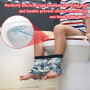 Pare-éclaboussures de siège de toilette, pare-pipi pour enfants adultes déflecteur d'urine pour siège de toilette pare-éclabouss