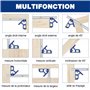 Leitz Organiseur pour Blocs de Classement Leitz Plus et WOW, 4 Compartiments, Transparent, 52150002 - 245 x 33 x 165 mm
