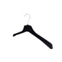 Kiroplast 10 pièces Cintres Velours Chemises Manteau Cintre Velour Antidérapant Cintres Manteaux Velours Noir 39 cm