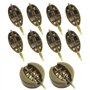 10 Pièces Pêche Méthode Feeder en Ligne