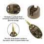 10 Pièces Pêche Méthode Feeder en Ligne, Mangeoire de Pêche en Ligne, pour Pêcher la Carpe 15g 20g 25g 35g