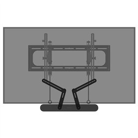 Sanus WSSAFM1 Support de Barre de Son pour Ray Noir