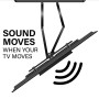 Sanus WSSAFM1 Support de Barre de Son pour Ray Noir