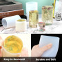 MisFun 3 Pièces Moule Bougie, Kit Bougie a Faire Soi Meme Adulte, Moule Silicone Resine Epoxy Fabrication de Bougies Moules pour