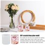MisFun 3 Pièces Moule Bougie, Kit Bougie a Faire Soi Meme Adulte, Moule Silicone Resine Epoxy Fabrication de Bougies Moules pour