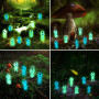 Wekuw Lumineux Arbre Elfes, 20 Pièces Princesse Mononoke Figurine Arbre Elfes Figurines Fantômes Lumineuses Résine Princesse Mon