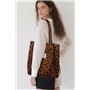 CHAOTEMAI Sacs Bandoulière Femme Sacs de Courses et Cabas Sac de Plage Cabas Velours Côtelé Femme Grand a Main Travailetudiante 