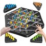 Triggle Jeu élastique Jeu de Societe Famille Jeus Francais Jeus de l'élastique de Triangle en ChaîNe éChecs Triangulaires en Cha